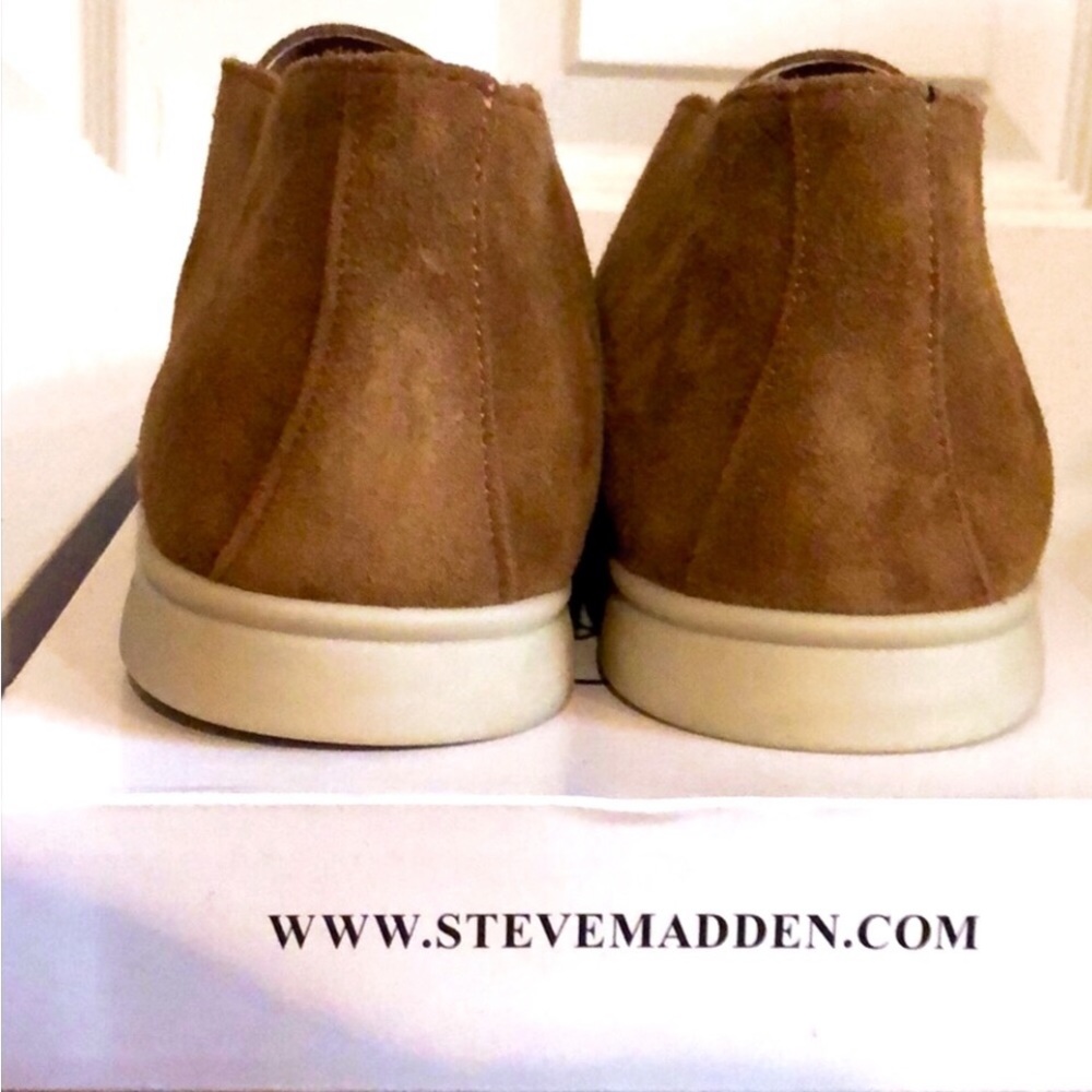NEW STEVE MADDEN Suede Chukka Slip-on Men's Shoe BNIB - Picture 3 of 12